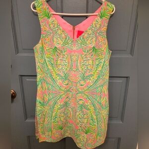 Lilly Pullizter Ronnie Romper Mandevilla Baby Fins and Flippers Print. Size 8.